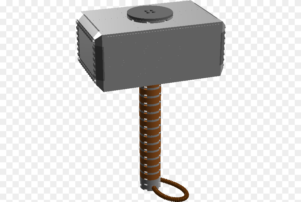 Thor Hammer Made Out Of Legos, Coil, Spiral, Device Png