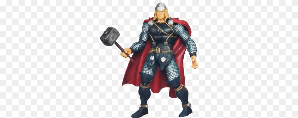 Thor Hold Hammer Clipart Image Marvel Universe Thor Figure, Clothing, Costume, Person, Adult Free Transparent Png