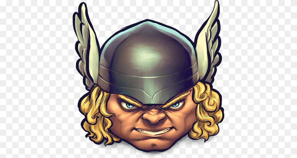 Thor Icon, Baby, Person, Helmet, Head Free Transparent Png