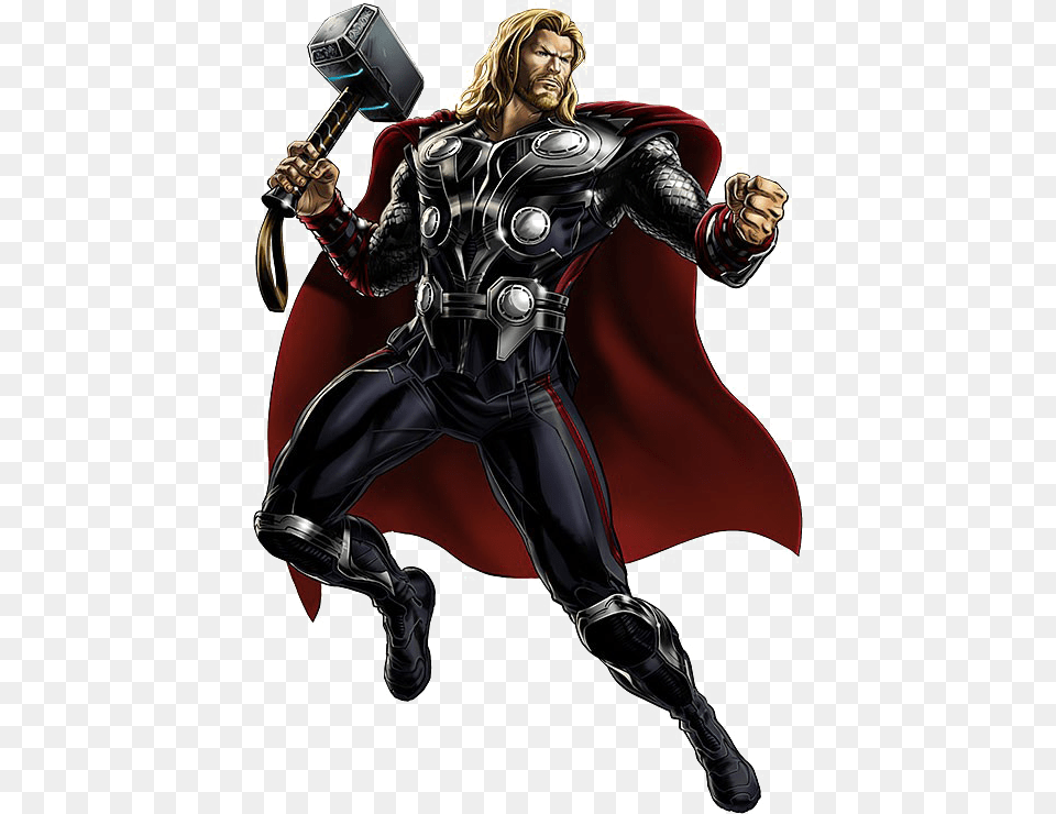 Thor Image With Transparent Background Thor Marvel Avengers Alliance, Costume, Person, Clothing, Female Free Png
