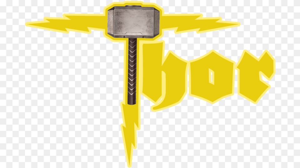 Thor Logo Clipart Yellow Logo Thor, Key, Cross, Symbol Free Png Download