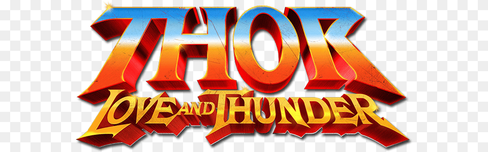 Thor Love And Thunder Movie Fanart Fanarttv Thor Love And Thunder Title, Logo Free Transparent Png