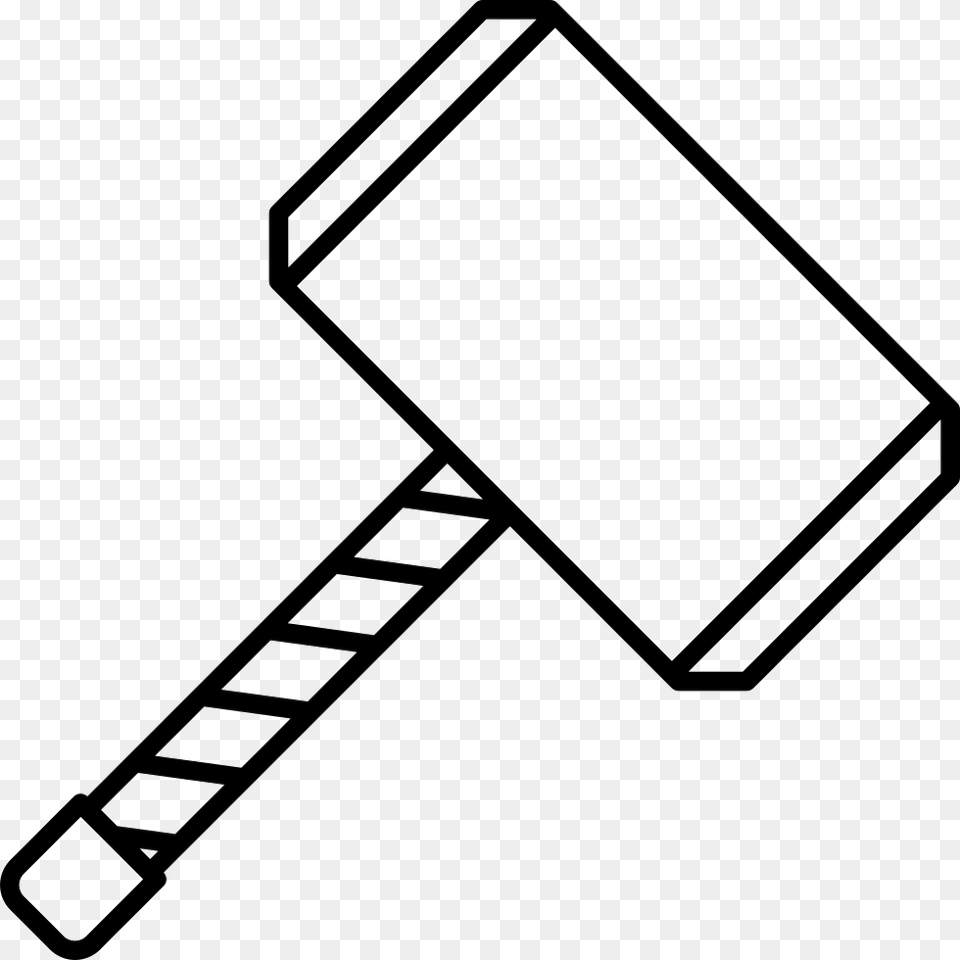 Thor Martillo De Thor Para Dibujar, Device, Hammer, Tool, Mallet Png