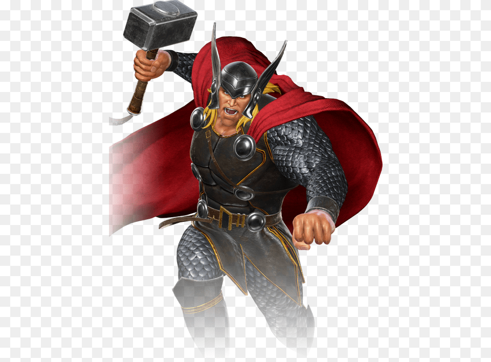 Thor Marvel Vs Capcom Infinite Characters, Adult, Male, Man, Person Free Png