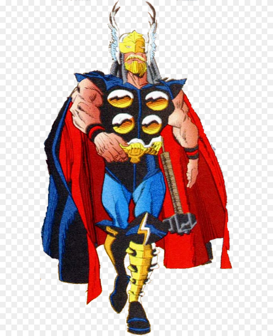 Thor Odinson Marvel 2099 Thor, Cape, Clothing, Costume, Person Free Transparent Png