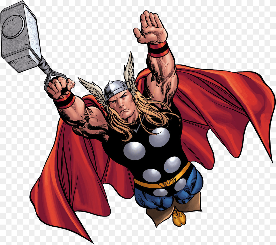 Thor Photo Images And Clipart Freeimg Thor Comic, Book, Comics, Publication, Adult Free Transparent Png