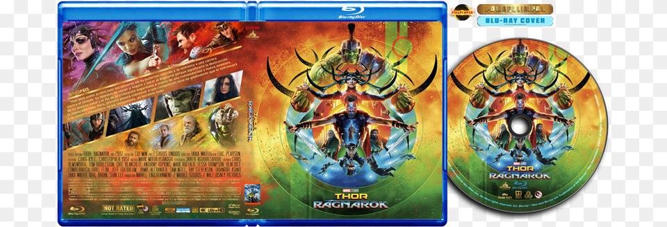 Thor Ragnarok Cover Blu Ray Latr4 Thor Ragnarok Cover Bluray, Disk, Dvd, Person Png