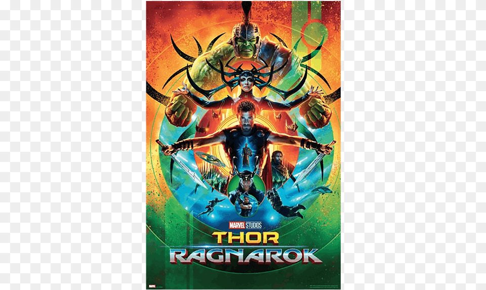 Thor Ragnarok Movie Poster, Advertisement, Adult, Person, Man Free Png