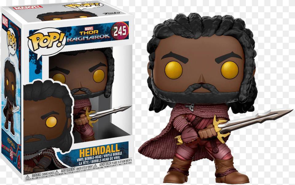 Thor Ragnarok Pop Heimdall, Person, Baby, Face, Head Free Png