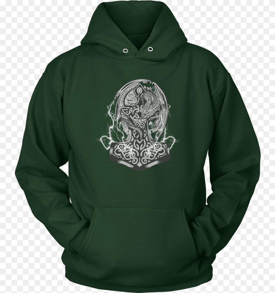 Thor S Hammer T Shirt Type Jacket, Clothing, Hoodie, Knitwear, Sweater Png