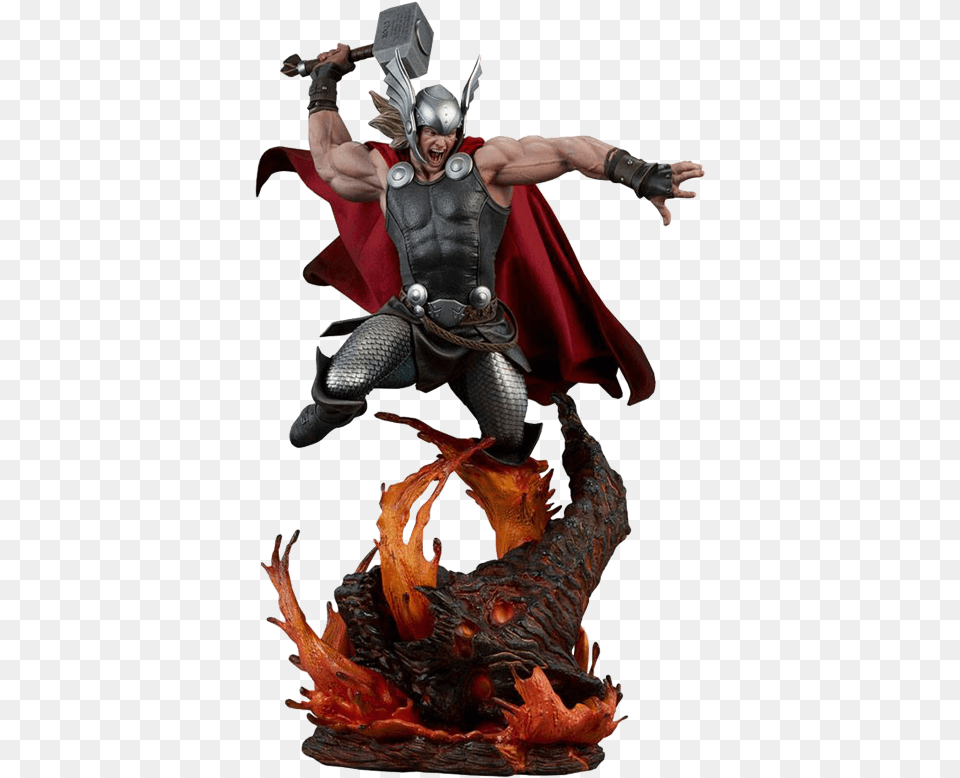 Thor Sideshow Premium Format, Adult, Male, Man, Person Free Png Download