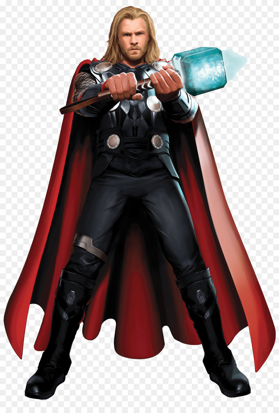 Thor Standing, Cape, Clothing, Costume, Fashion Png