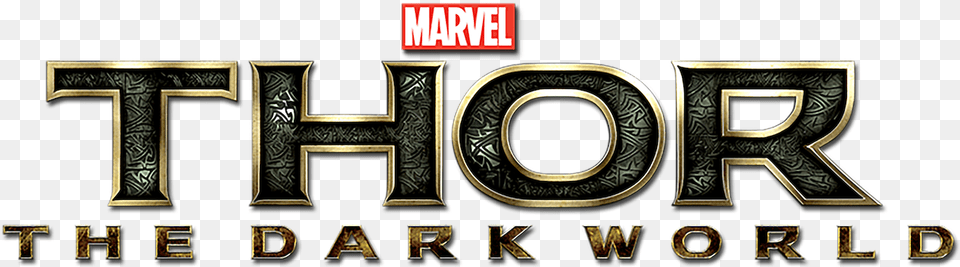 Thor The Dark World Title Card, Text, Number, Symbol Png