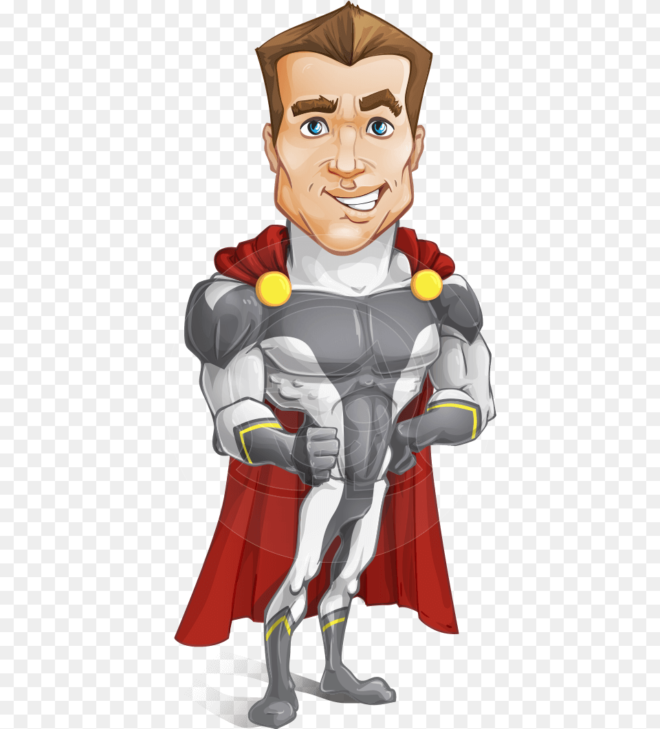Thor Vector Cartoon Superhero, Publication, Book, Cape, Clothing Free Png