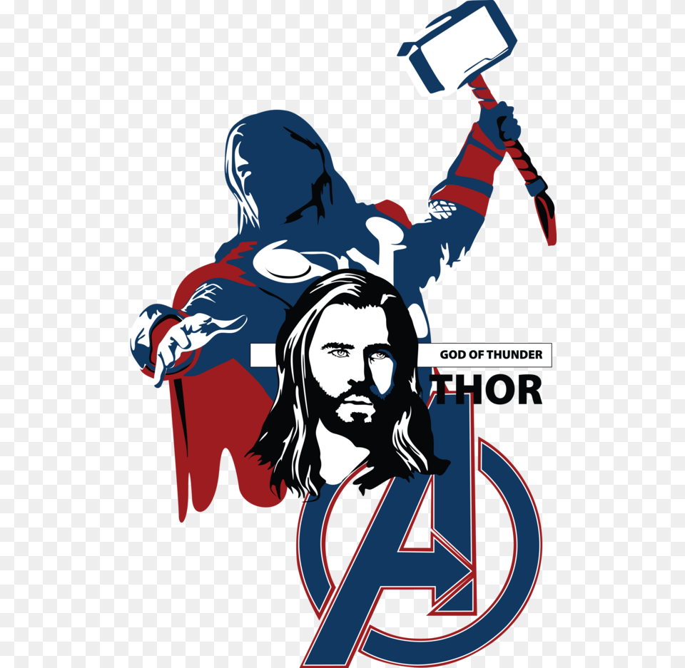 Thor Vector Thor Vector, Head, Person, Face, Adult Png