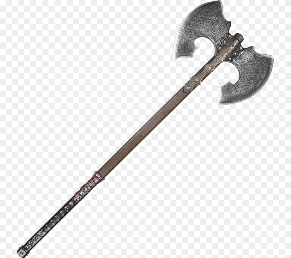 Thorgrim Larp Double Headed Axe Double Headed Axe, Weapon, Device, Tool, Electronics Free Png Download
