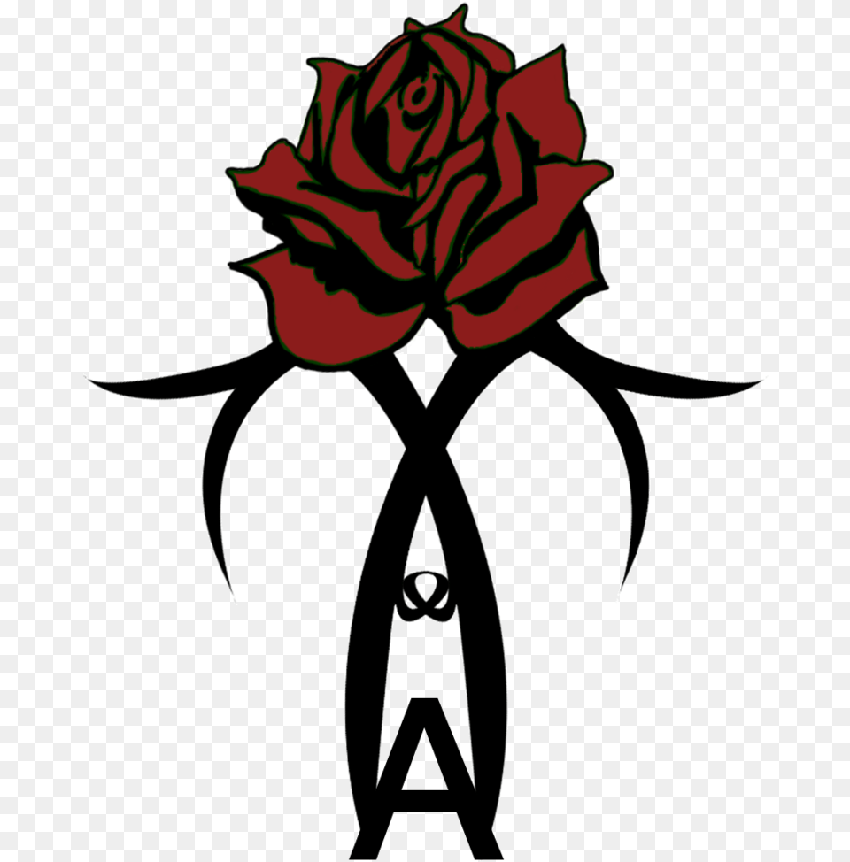 Thorn Designs Tattoos Disney Beauty And The Beast Rose Stencils, Accessories, Plant, Tie, Formal Wear Free Png Download