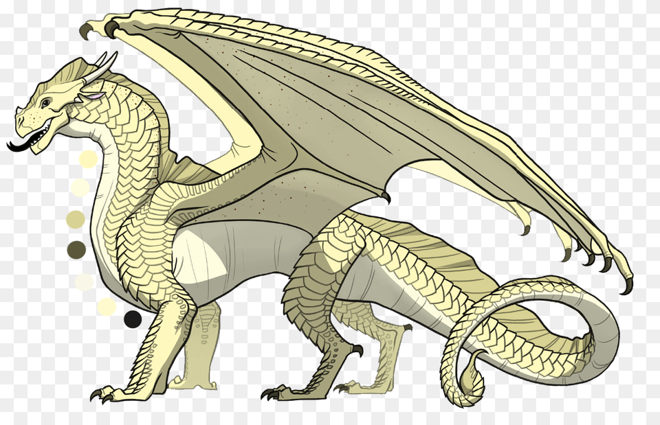 Thorn Is A Female Sandwing With Pale Sandy Yellow Scales, Dragon, Animal, Dinosaur, Reptile Free Png