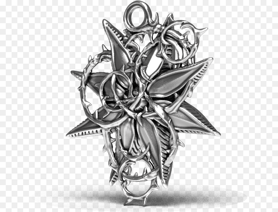 Thorncrown Illustration With No Illustration, Accessories, Jewelry, Silver, Animal Png Image
