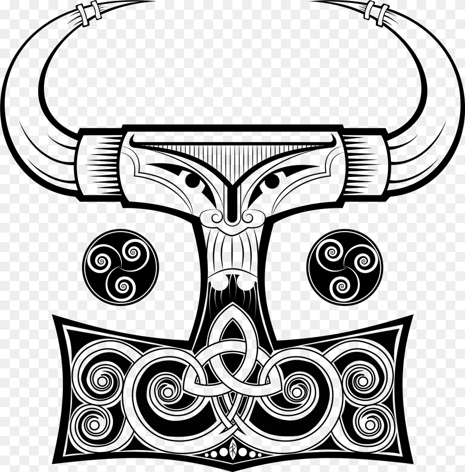 Thors Hammer Emblem, Accessories, Earring, Jewelry Png
