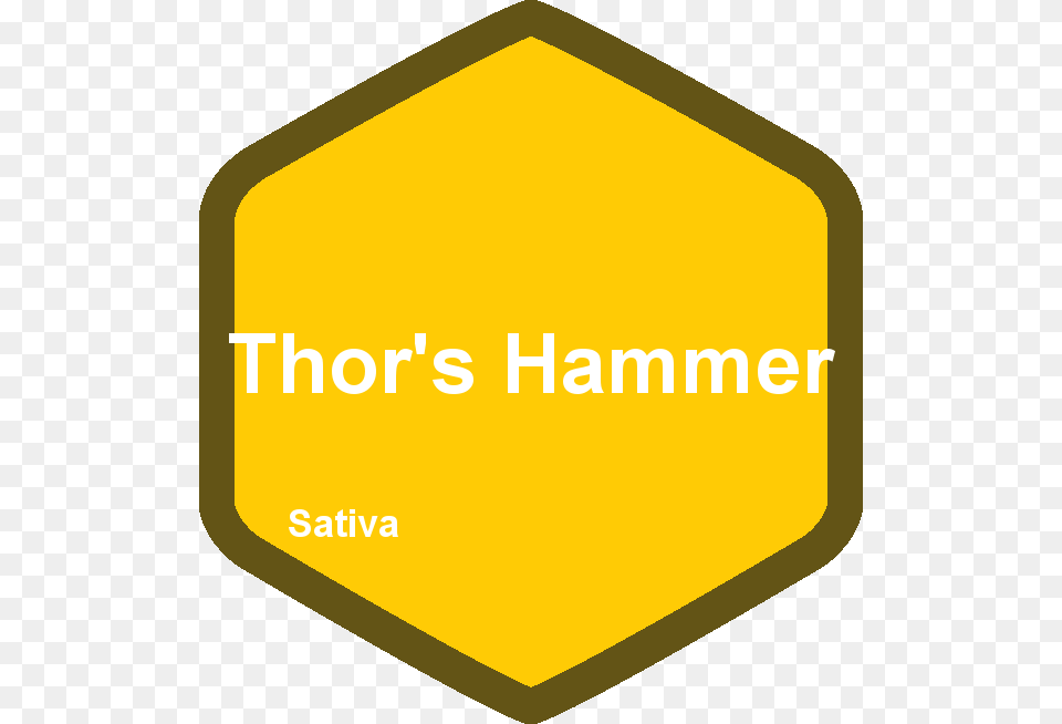 Thors Hammer Sativa The Duber, Sign, Symbol, Road Sign, Blackboard Png