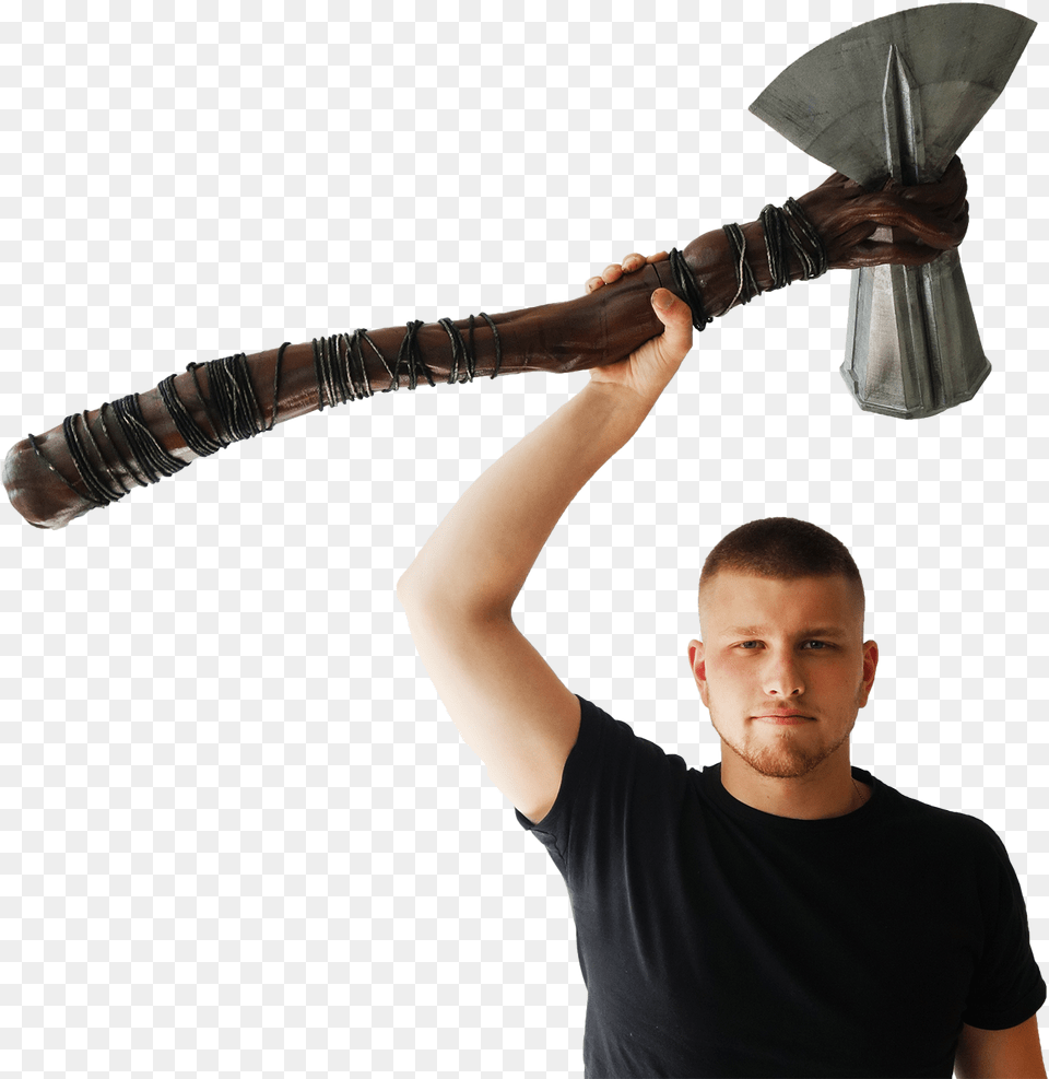 Thors Hammer Thor New Hammer, Adult, Person, Man, Male Free Png