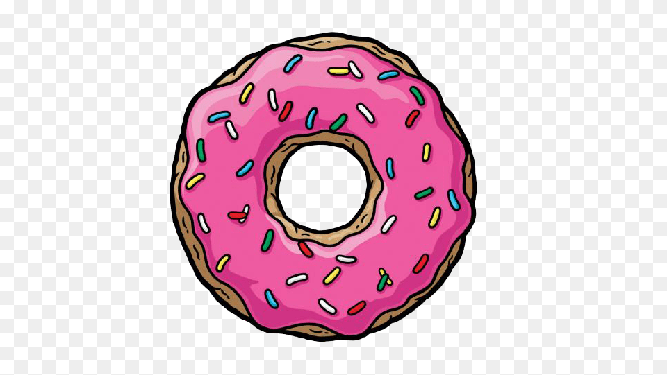 Those Donut Days Tattoos Donuts Simpsons Donut The Simpsons, Food, Sweets Png
