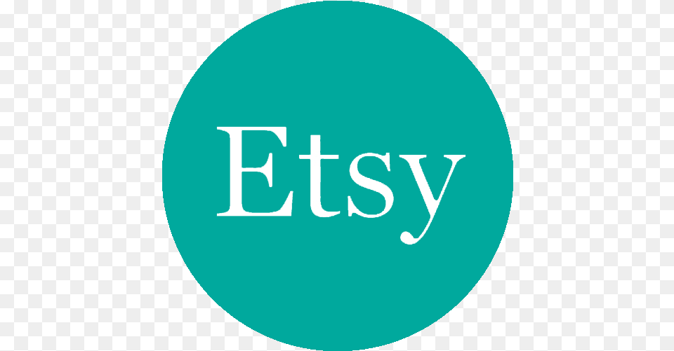 Those Who Bought Etsys Stock Logo Insead, Turquoise, Disk, Text Free Png Download