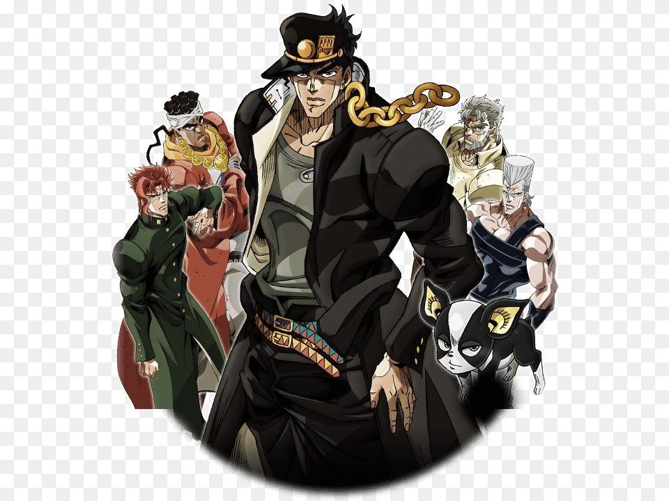 Those Who Put An End Jjba Kakyoin X Jotaro, Publication, Book, Comics, Adult Free Png