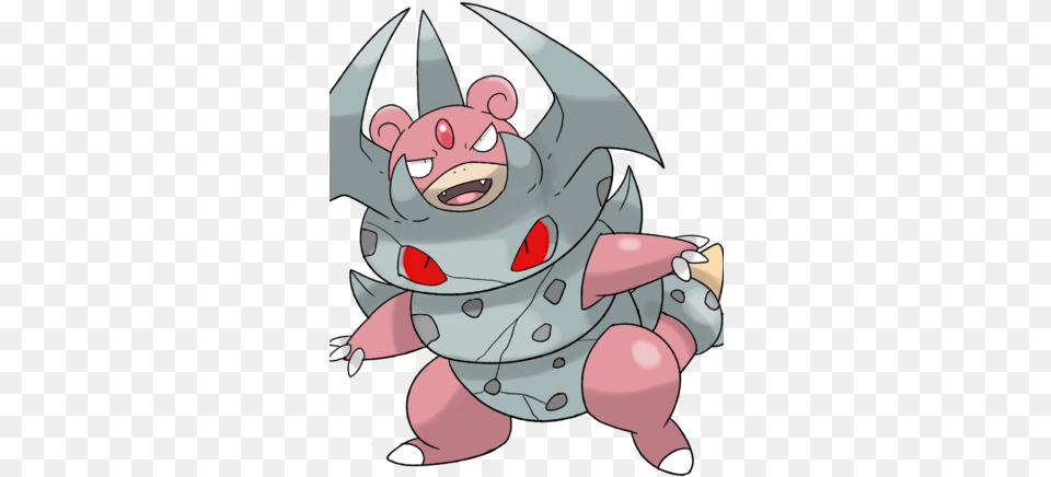 Thot Pokemon Roleplay Wiki Fandom Fake Mega Slowbro, Book, Comics, Publication, Animal Free Transparent Png