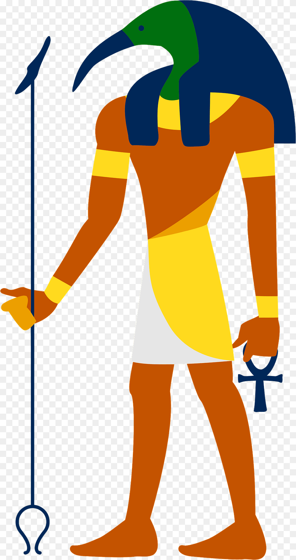 Thoth An Egyptian God Clipart, Boy, Child, Male, Person Free Png Download