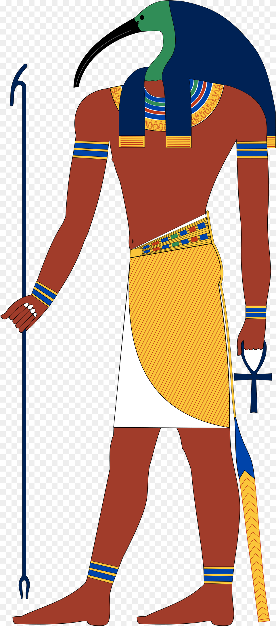Thoth Egyptian God, Adult, Male, Man, Person Png