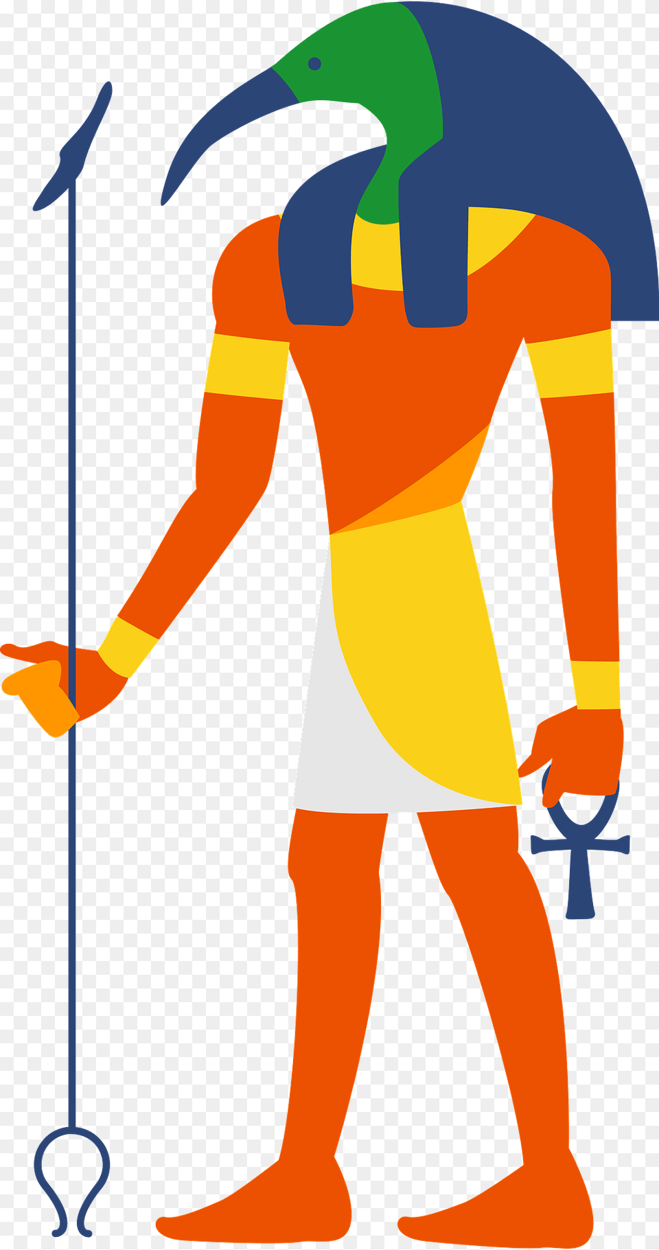 Thoth Egyptian God God Of Magic Law And Writing Clipart, Boy, Child, Male, Person Free Png