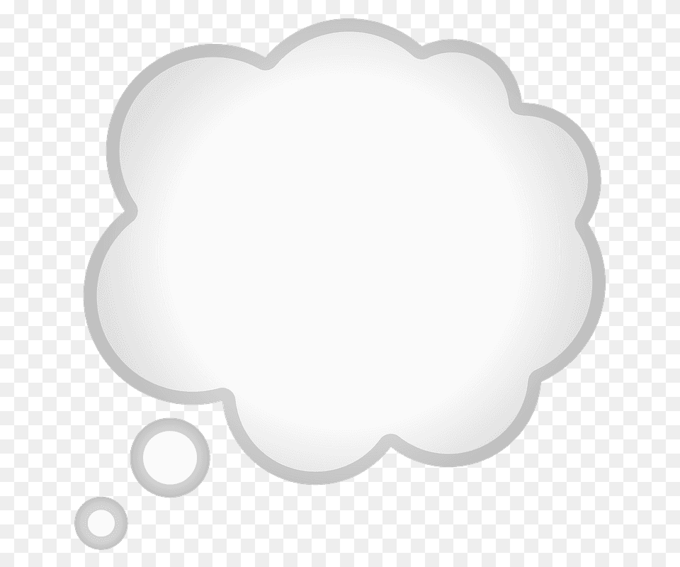 Thought Balloon Emoji Circle, Nature, Outdoors, Weather, Sky Png