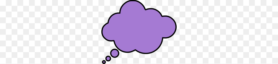 Thought Bubble Clipart, Purple, Astronomy, Moon, Nature Png Image