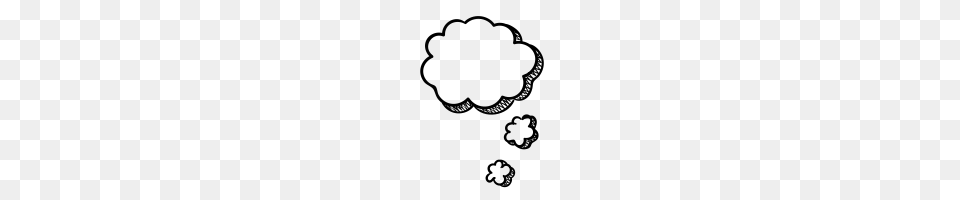 Thought Bubble Icons Noun Project, Gray Free Png
