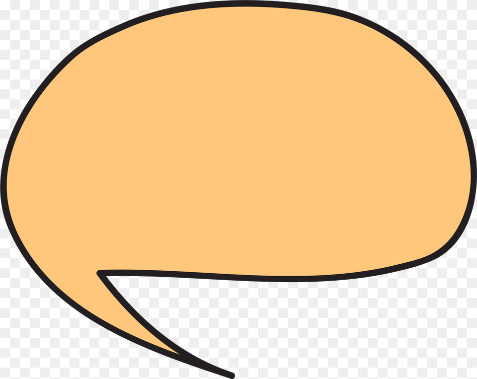 Thought Bubble Orange Dialogue Box Helmet, Astronomy, Clothing, Hat Free Transparent Png