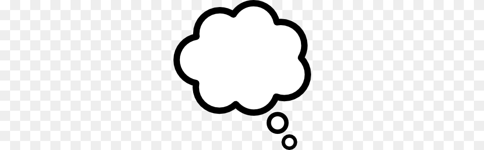 Thought Cloud Clip Art, Stencil, Smoke Pipe Png Image