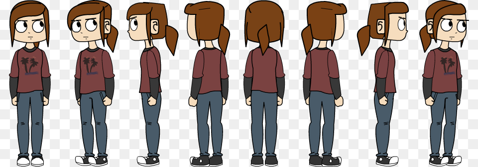 Thought I39d Try One Of These Character Turnaround The Last Of Us, Book, Comics, Publication, Clothing Png Image