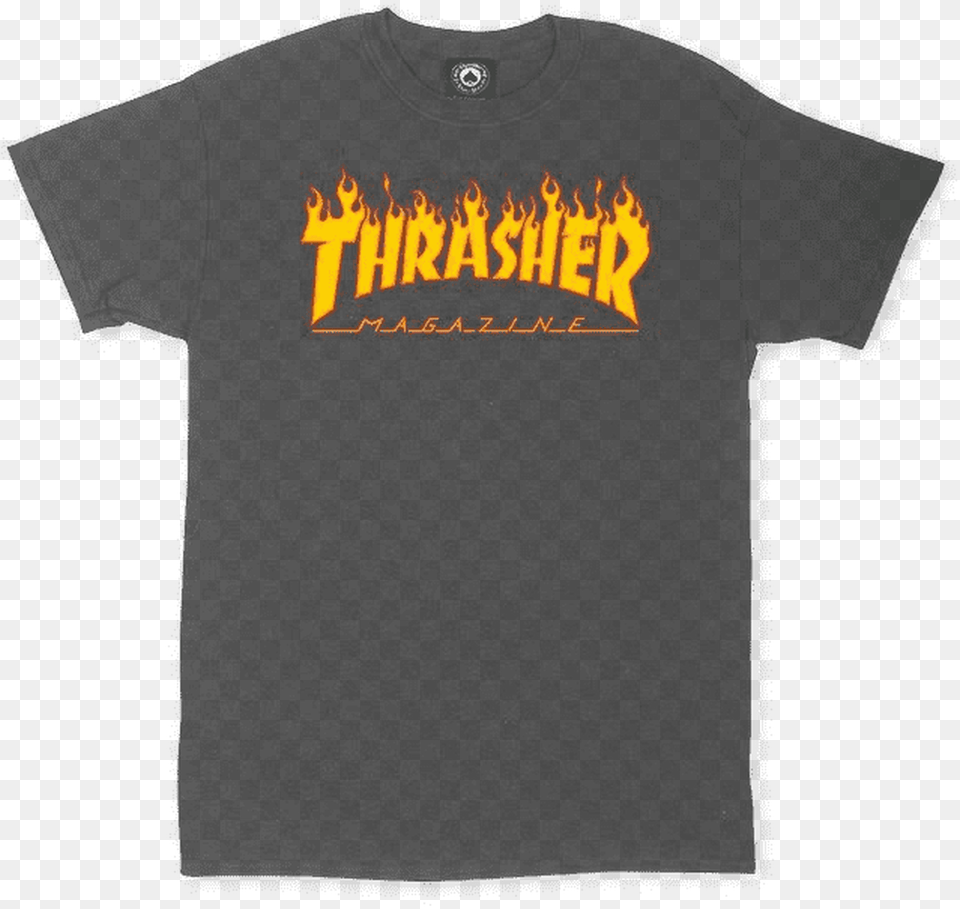 Thrasher Flame Logo T Unisex Free Png Download