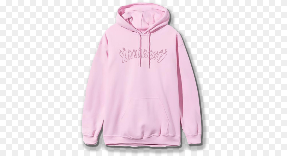 Thrasher Hoodie Flame Pink, Clothing, Knitwear, Sweater, Sweatshirt Free Transparent Png