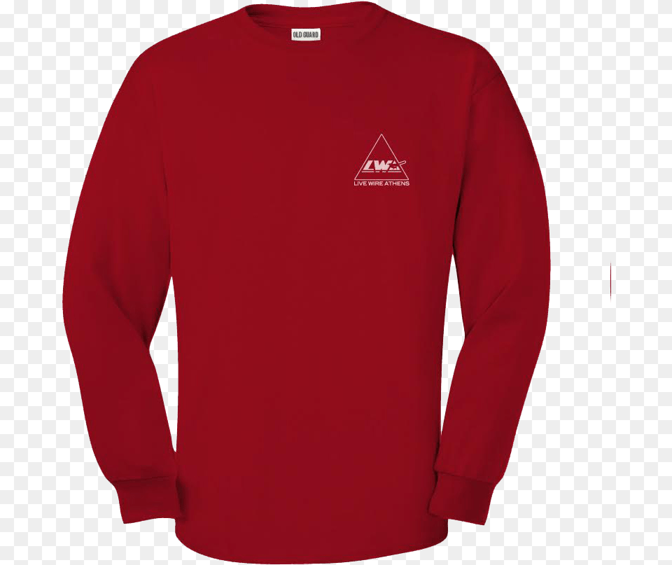 Thrasher Long Sleeve Tee Red Long Sleeved T Shirt, Clothing, Long Sleeve, Knitwear, Sweater Png