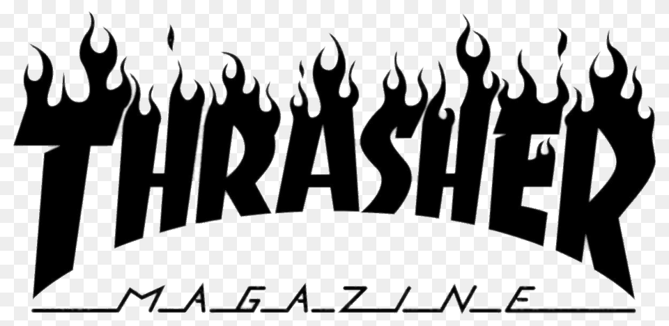 Thrasher Magazine Alternative Logo, Person, People Free Png