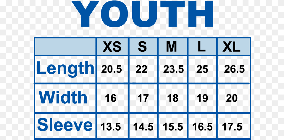 Thrasher Youth Size Chart, Scoreboard, Text Free Png Download