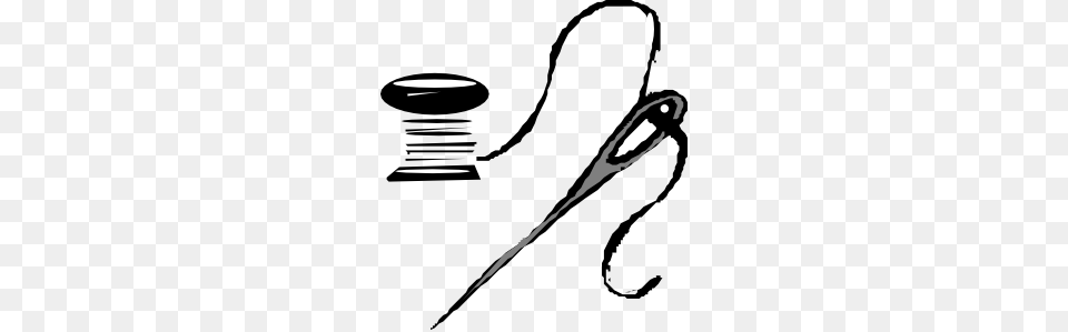 Thread And Needle Clip Art Sewing Things N Trips N Tricks N, Bottle, Bow, Weapon, Ink Bottle Png Image