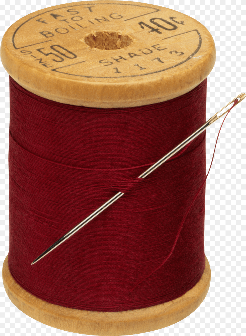 Thread And Needle Needle Spool Of Red Thread Png Image