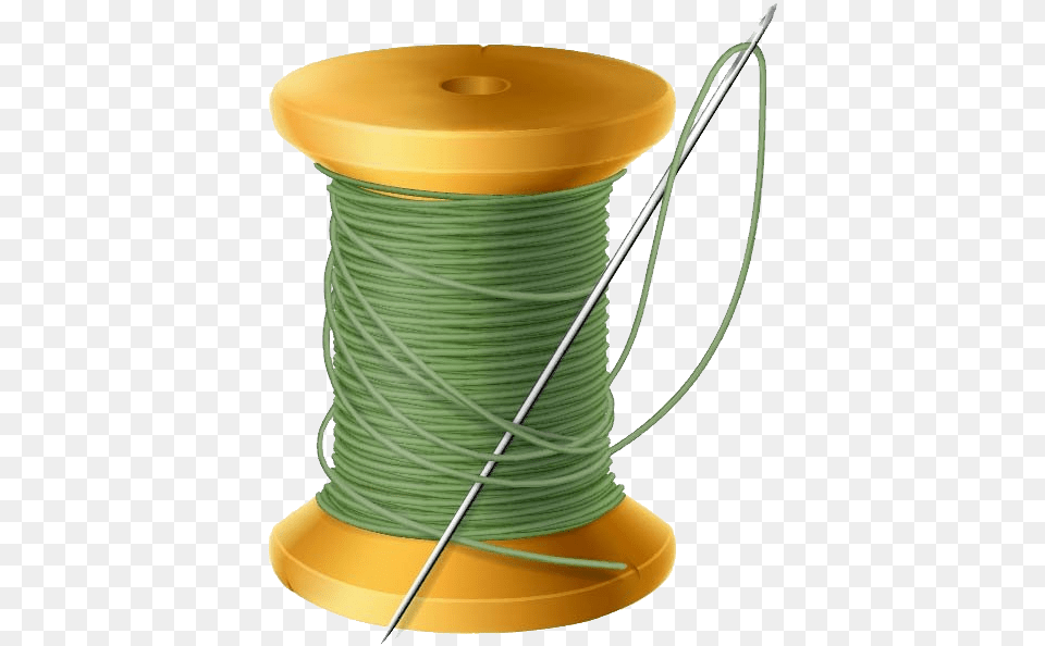 Thread And Needle Transparent Background, Rope, Wire, Smoke Pipe Free Png Download