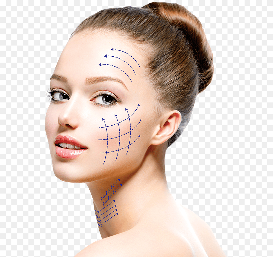 Thread Lift Non Needle, Adult, Person, Neck, Woman Free Png