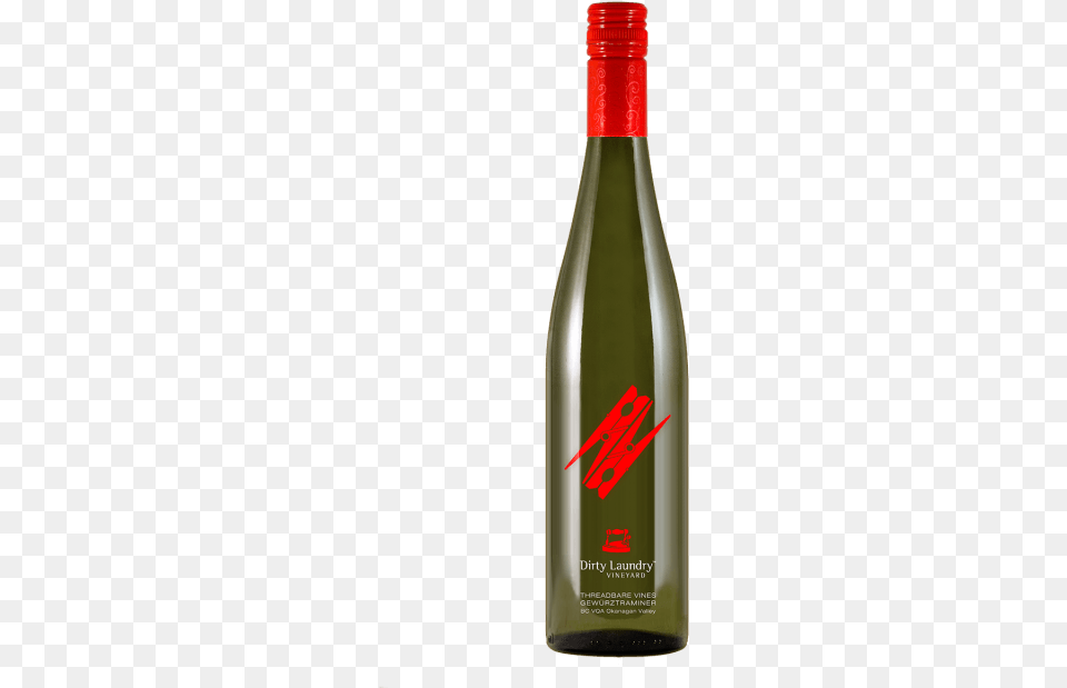 Threadbare Vines Gewrztraminer Glass Bottle, Alcohol, Beverage, Liquor, Wine Free Transparent Png