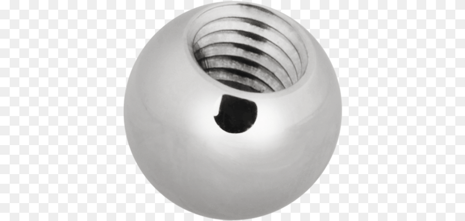 Threaded 316l Steel Ball Threaded Ball, Hole, Disk Free Transparent Png